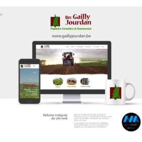 Site web pépinière Gailly Jourdan